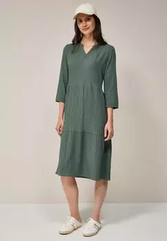 Повседневное платье MIT VOLANTS Cecil, хаки