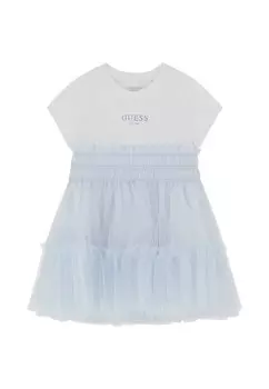 Повседневное платье MITTELLANGES FIT AND FLARE Guess, белый