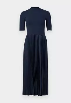 Повседневное платье MIX MEDIA DRESS Tommy Hilfiger, темно-синий