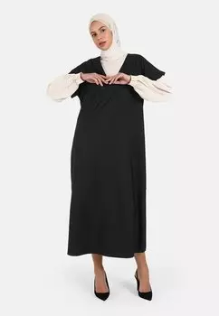 Повседневное платье Modanisa, черный