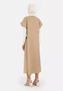 Повседневное платье Modanisa, коричневый