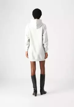 Повседневное платье MONOLOGO HOODIE DRESS Calvin Klein Jeans, серый