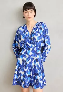 Повседневное платье Morgan, синий/меланж