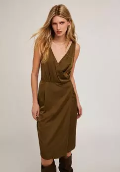 Повседневное платье Motivi, цвет Verde Militare