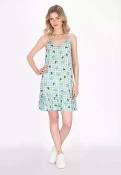 Повседневное платье myMo, бирюзовый