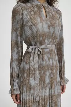 Повседневное платье NALLY ICHI, бежевый