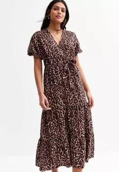 Повседневное платье New Look, коричневый