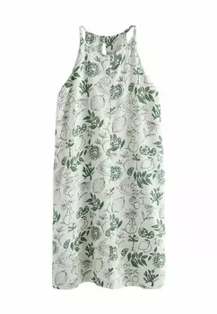 Повседневное платье Next, бежевый