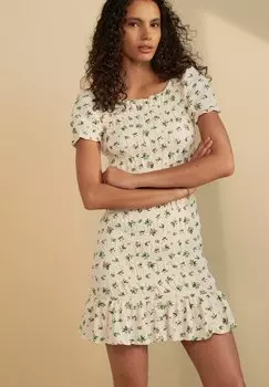 Повседневное платье Next, бежевый