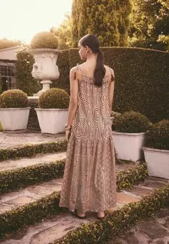 Повседневное платье Next, коричневый