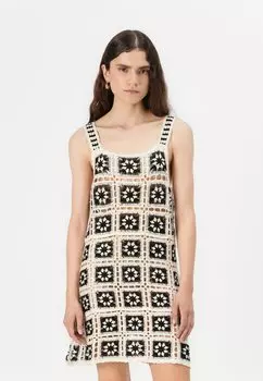 Повседневное платье NMTAMINNA SHORT DRESS Noisy May, кремовый