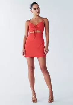 Повседневное платье NOA BWLDR, красный