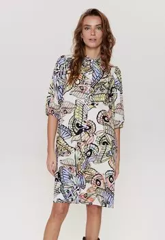 Повседневное платье NUGALA DRESS Nmph, цвет pristine