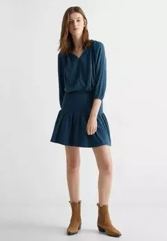 Повседневное платье OCEAN Mango Kids, цвет dark navy