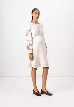 Повседневное платье OLMBLAKE LIFE DRESS ONLY MATERNITY, бежевый