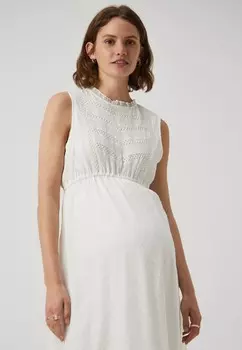 Повседневное платье OLMGITA O NECK ONLY MATERNITY, кремовый