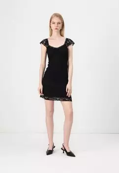 Повседневное платье ONLBENA LIFE CAPSLEEVE DRESS ONLY, черный