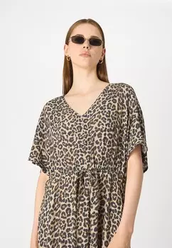 Повседневное платье ONLCIKKA V-NECK DRESS ONLY, серый