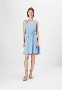Повседневное платье ONLNOVA SARA DRESS - Denim dress ONLY, цвет Light Blue Denim