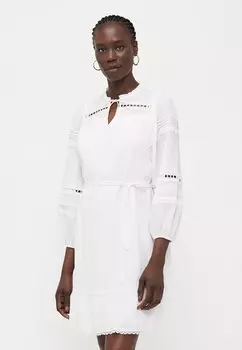 Повседневное платье ONLVERA DETAIL DRESS ONLY Tall, белый