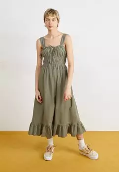 Повседневное платье PARADISE WINDS Roxy, оливковый