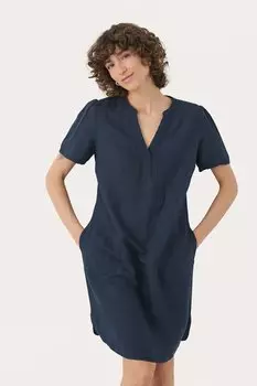 Повседневное платье Part Two, темно-синий
