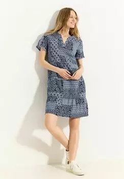 Повседневное платье PATCHWORK Cecil, синий