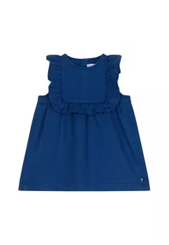 Повседневное платье Petit Bateau, темно-синий