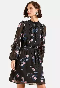 Повседневное платье PETITE FIT Love & Roses, черный