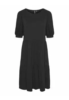 Повседневное платье Pieces, черный