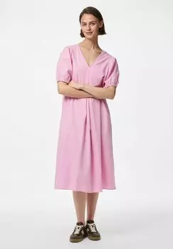 Повседневное платье Pieces, розовый