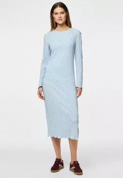 Повседневное платье Pieces, светло-голубой