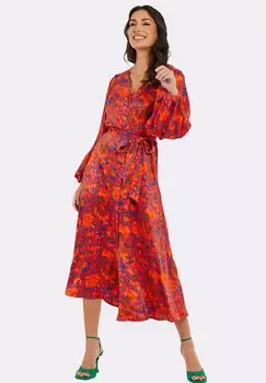 Повседневное платье PINEAPPLE Threadbare, красный