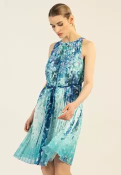 Повседневное платье PLISSEE Apart, бирюзовый
