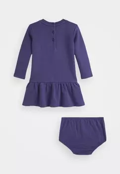 Повседневное платье POLO BEAR DRESS BLOOMER Ralph Lauren, темно-синий