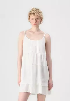 Повседневное платье PRETTY SHORT SINGLET DRESS Vero Moda, белый