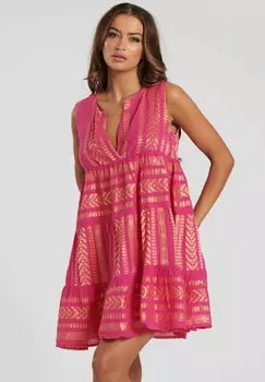 Повседневное платье PRINT MINI South Beach, розовый