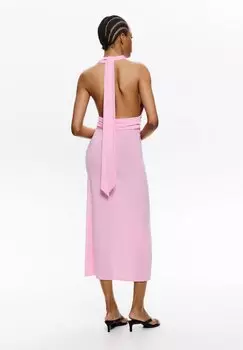 Повседневное платье PULL&BEAR, фуксия