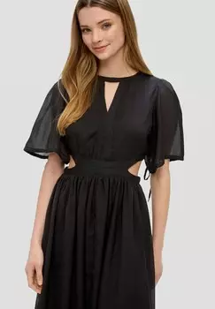 Повседневное платье QS, черный