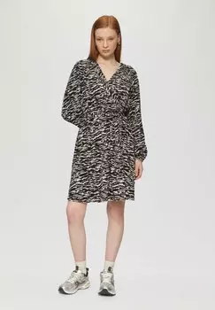 Повседневное платье QS, черный