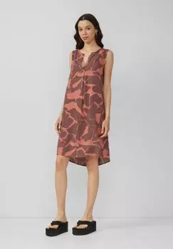 Повседневное платье QS, лосось