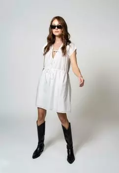 Повседневное платье QUINCE TIE OH APRIL, белый