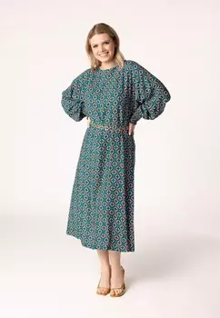 Повседневное платье QUIOSQUE, зеленый