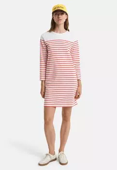 Повседневное платье REG 3/4 SLEEVE BRETON GANT, оранжевый