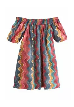 Повседневное платье REGULAR FIT - BANDEAU CRINKLE Next, черный