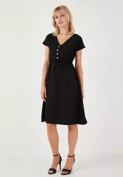Повседневное платье REGULAR FIT LELA, черный