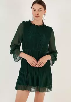 Повседневное платье REGULAR FIT LELA, цвет emerald green