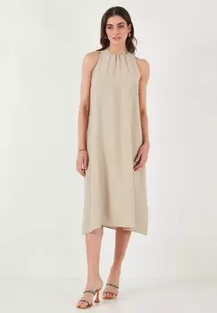 Повседневное платье REGULAR FIT LELA, цвет Stone