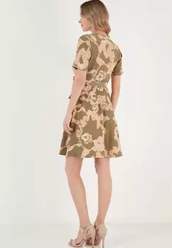 Повседневное платье REGULAR FIT LELA, оливково-зеленый