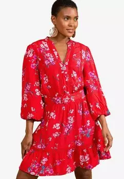 Повседневное платье REGULAR FIT Love & Roses, красный